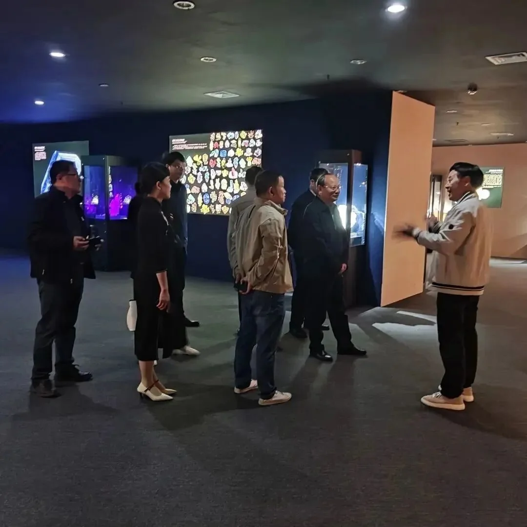 今天，博物馆迎来一场专业交流